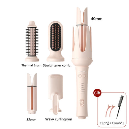 Automatic Hair Curler 32mm Rotating Ceramic Wand - Smarsty