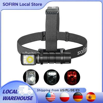 SOFIRN HS42 Headlamp 2100lm 18650 EDC USB C Rechargeable with Power Bank Flashlight SST40 LED Torch with Magnetic for Camping - Smarsty
