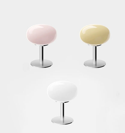 Macaron Glass Table Lamp with Dimming Feature for Bedroom Decor - Smarsty