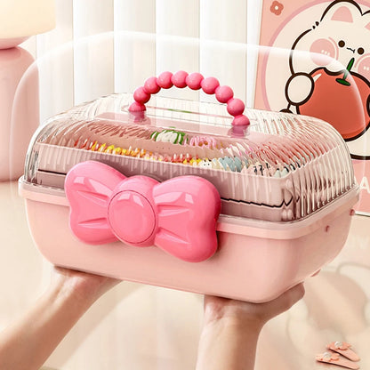 Cute Multi-Layer Hairpin Organizer for Kids Accessories - Smarsty