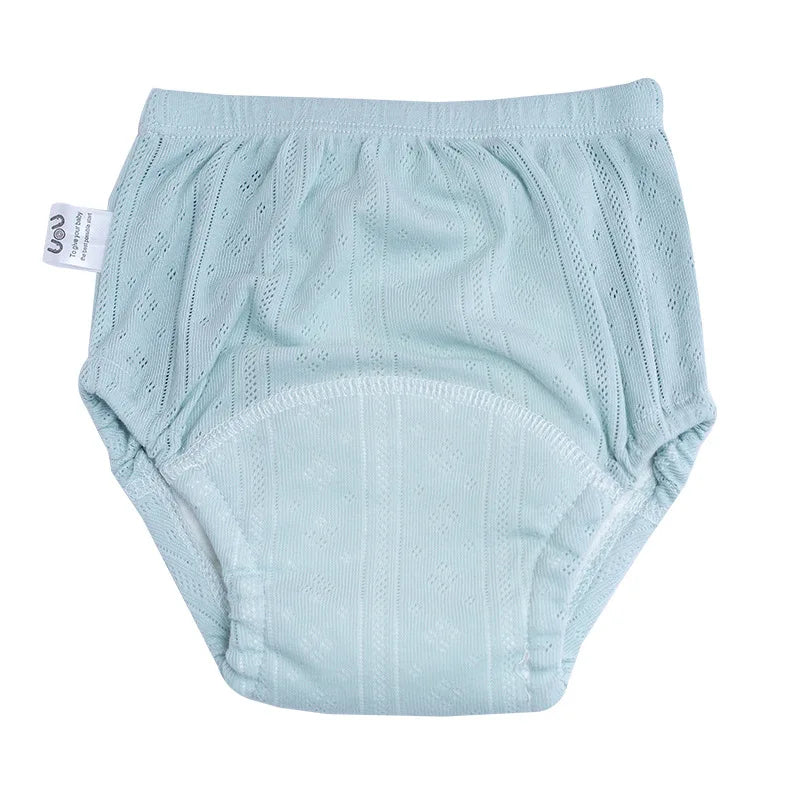 Newborn Training Pants Baby Shorts Solid Color Washable Underwear BABY Boy Girl Cloth Diapers Reusable Nappies Infant Panties