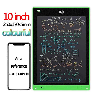 10/12/inch LCD Writing Tablet Drawing Board Kids Graffiti Sketchpad Toys Handwriting Blackboard Magic Drawing Board Kid Toy Gift - Smarsty