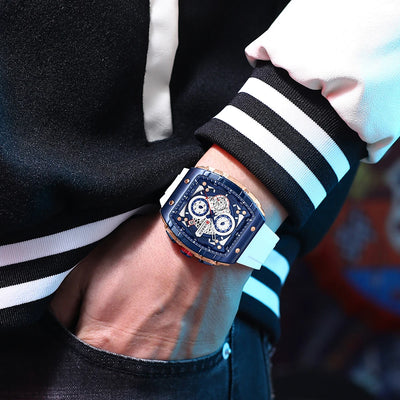 Luxury Waterproof Men's Quartz Chronograph Watch - Smarsty