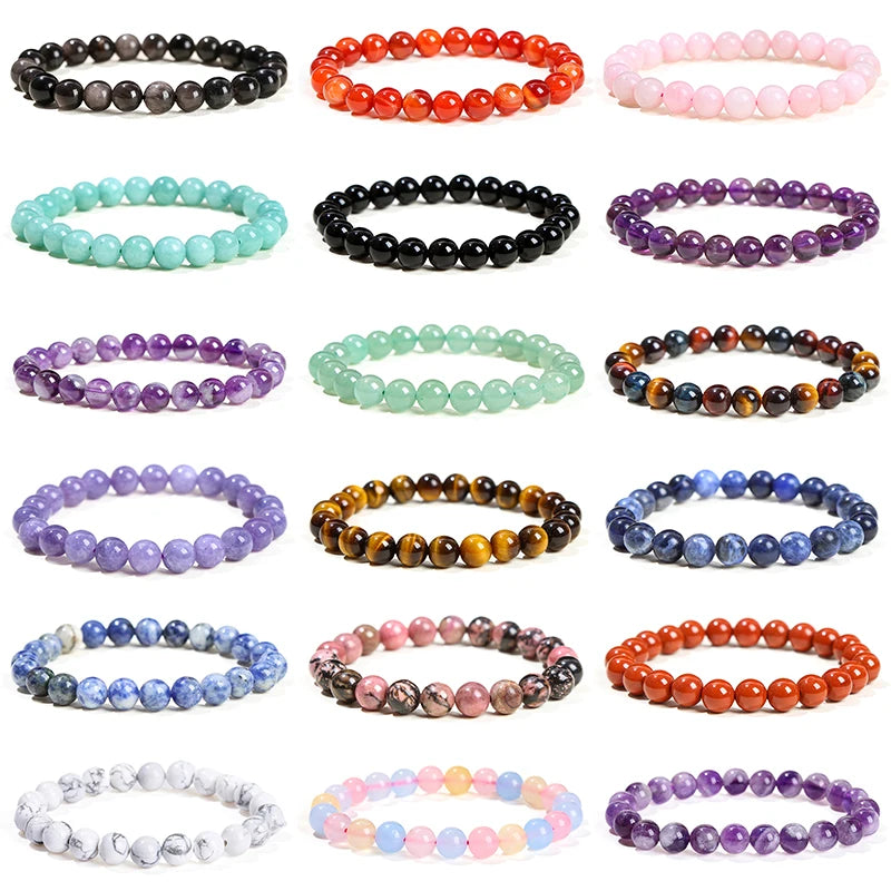 Natural Stone Beads Bracelet for Reiki Healing - Smarsty