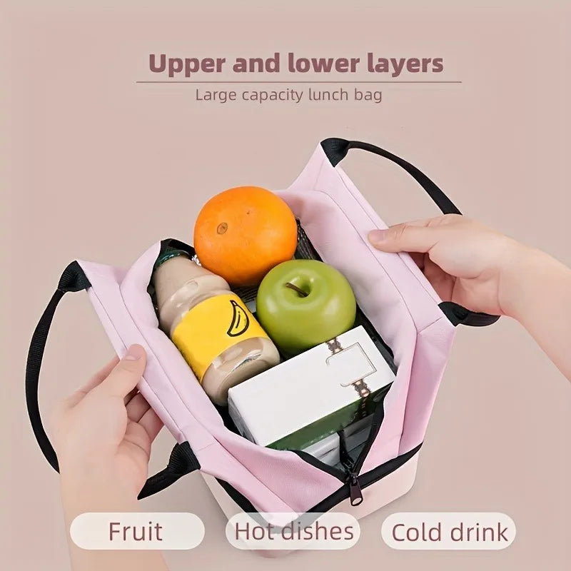 Hello Kitty Insulated Foldable Lunch Bag Portable Cooler - Smarsty