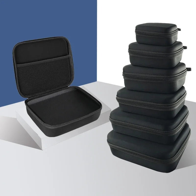Multi Size EVA Hard Storage Box Travel Case Zipper - Smarsty
