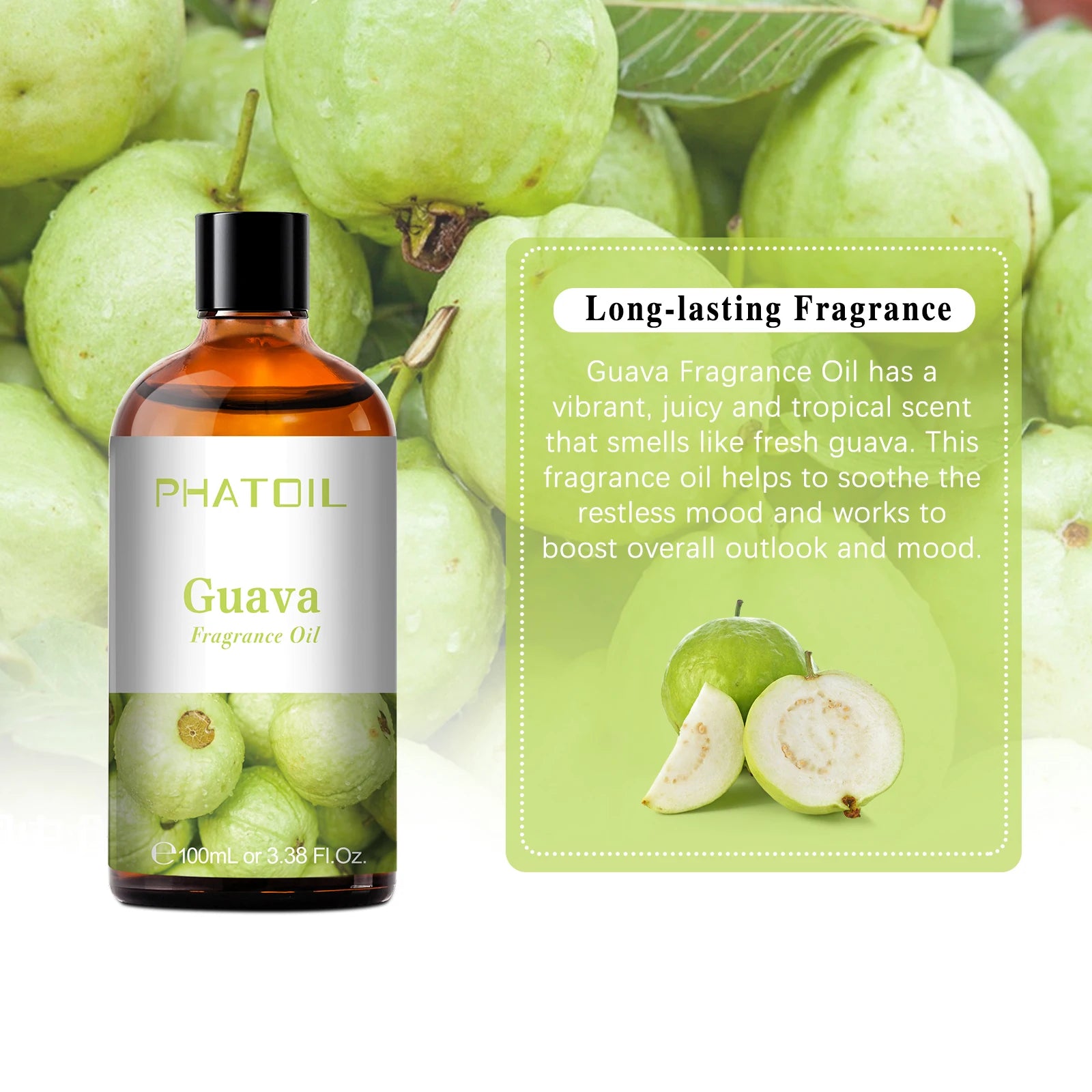 PHATOIL 100ml Aromatherapy Fragrance Oil Pure Essential Oils - Smarsty
