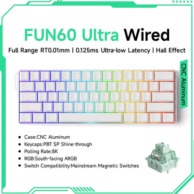 Sixty Percent Mechanical Keyboard Magnetic Switches - Smarsty
