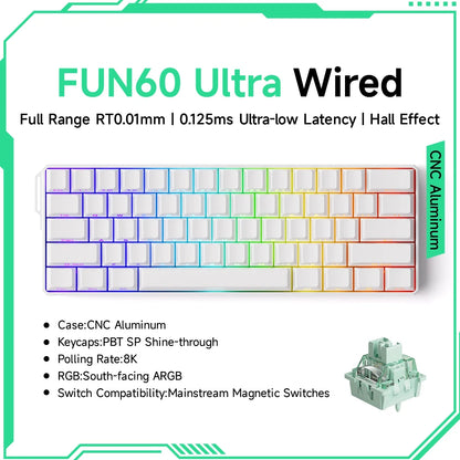 Sixty Percent Mechanical Keyboard Magnetic Switches