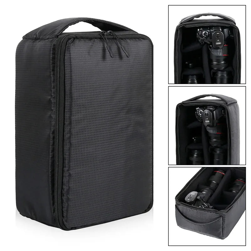 Waterproof DSLR Camera Bag Multi-functional Camera Backpack Outdoor Video Digital Camera Photo Case for Nikon Canon DSLR Lens - Smarsty