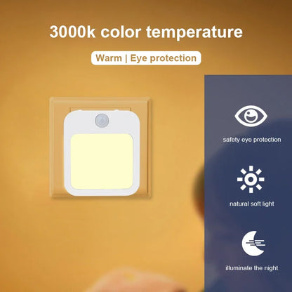 Motion Sensor LED Night Light for Children's Bedrooms - Smarsty