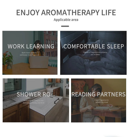 Aromatherapy Essential Oil Diffuser With Remote Control - Smarsty