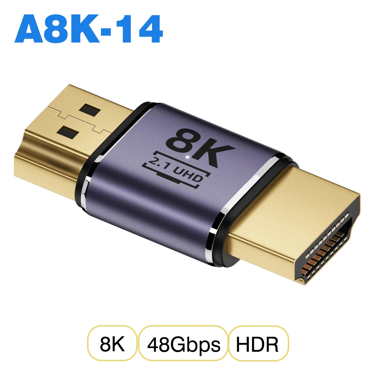UGOURD HDMI 2.1 Cable Adapter for 8K 60Hz Support - Smarsty