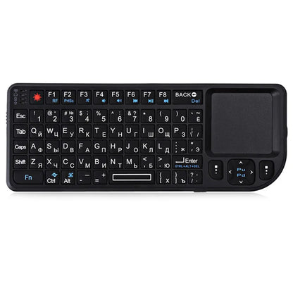 A8 Mini Wireless Keyboard With Backlit Touchpad Air Mouse