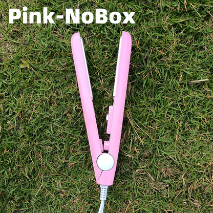 Mini Ceramic Hair Straightener and Curler for Quick Styling - Smarsty