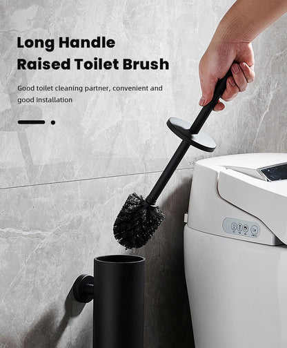 Stainless Steel Wall Mounted Toilet Brush Holder Accessory - Smarsty