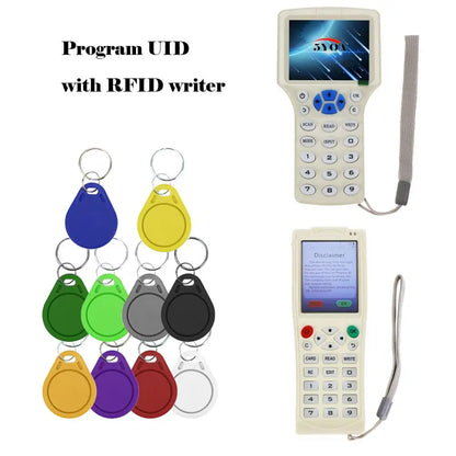 NFC Smart Chip RFID Key Fob 5/10PCS Rewritable Tags - Smarsty