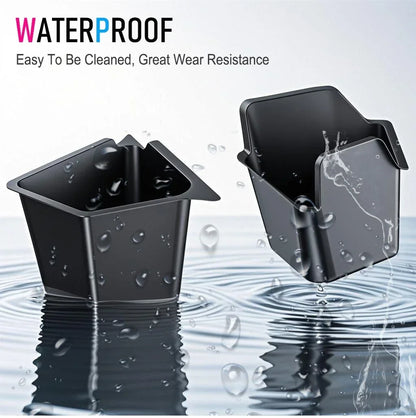 For Tesla Model Y Juniper Trunk Organizer Side Storage Box Boot Organizer Flocked TPE Mat Anti-dirty 2025 Car Travel Accessories