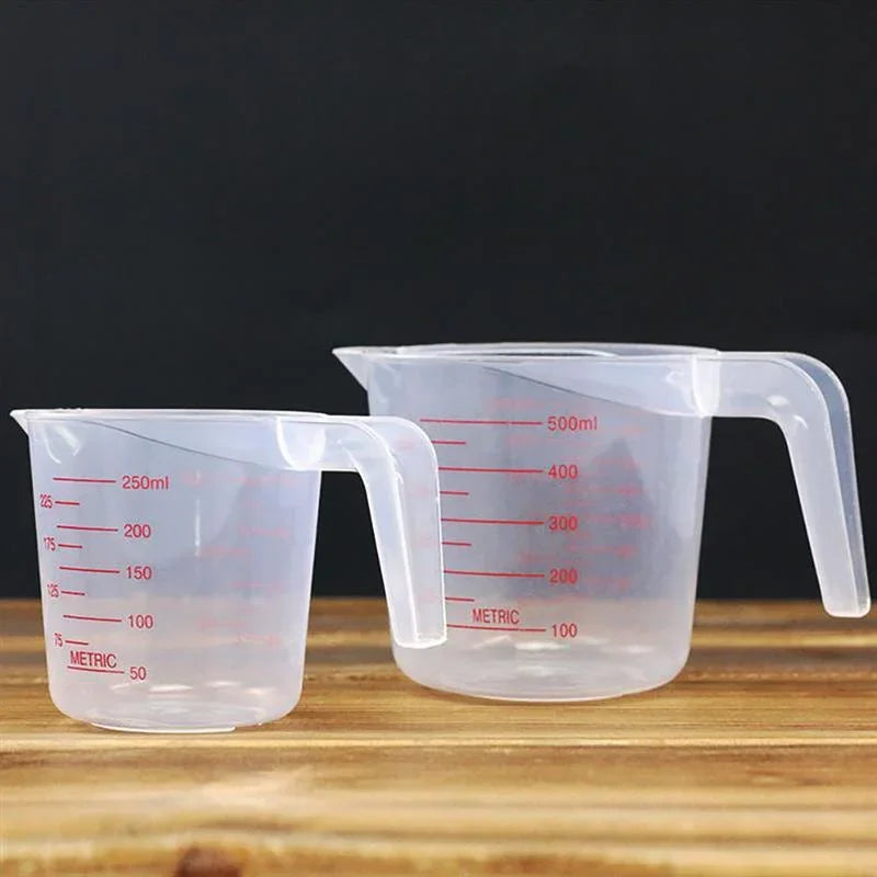3 Piece Plastic Measuring Cups Set for Accurate Baking - Smarsty