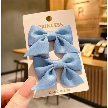 Elegant Flower Bow Hair Clips for Kids and Ladies - Smarsty