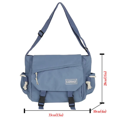 Nylon One Shoulder Crossbody Bag Large Capacity Travel - Smarsty