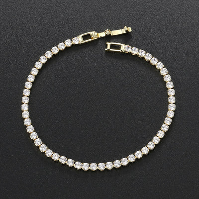 Zirconia Tennis Bracelet for Women Elegant Wedding Jewelry - Smarsty