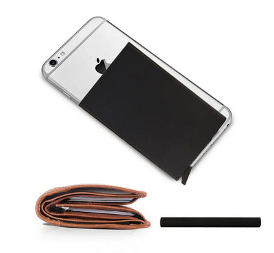 Rfid Credit Card Holder Metal Thin Slim Smart Wallet Men Women Wallets Pop Up Minimalist Small Black Purse Mini Walets for Men - Smarsty