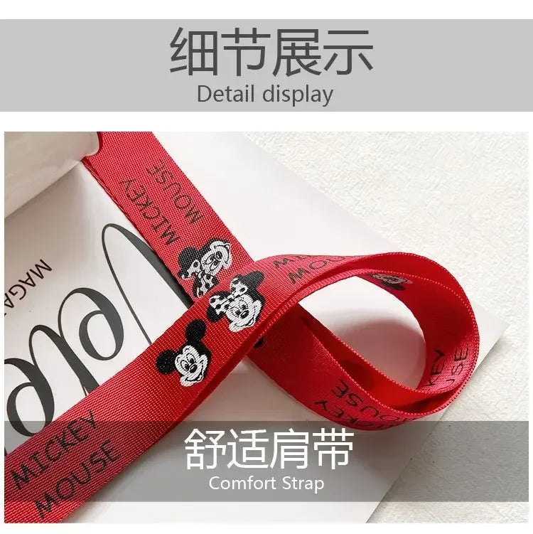 Disney Mickey Mouse Cute Kids Crossbody Bag for Girls - Smarsty