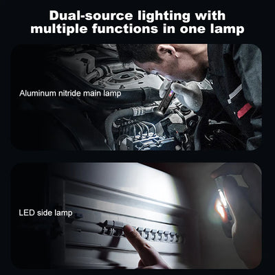 Taclite Mini Flashlight The Ultimate Everyday Micro Tool Emergency Rechargeable LED Magnetic Tactical Flashlight with Hat Clip