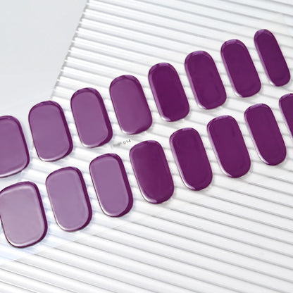 Long-Lasting Semi-Cured Gel Nail Stickers for Easy Application - Smarsty