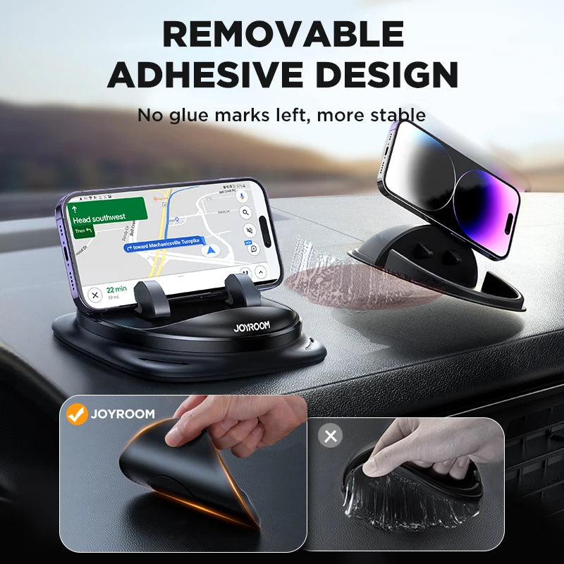 Universal Car Phone Holder Silicone Dashboard Mount - Smarsty