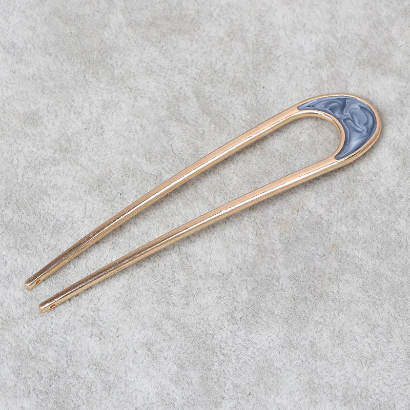 Korean Pearl Hairpins for Elegant Bun Styling - Smarsty