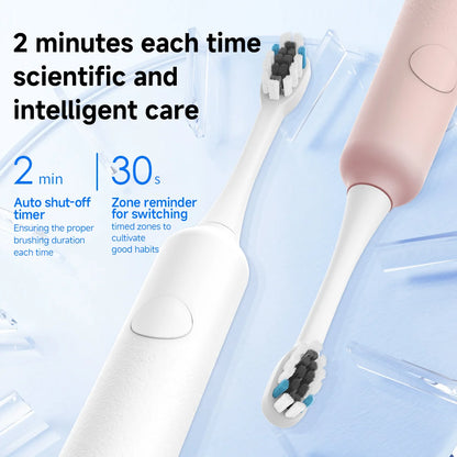 DOCO Sonic Electric Toothbrush With Smart Whitening Features - Smarsty