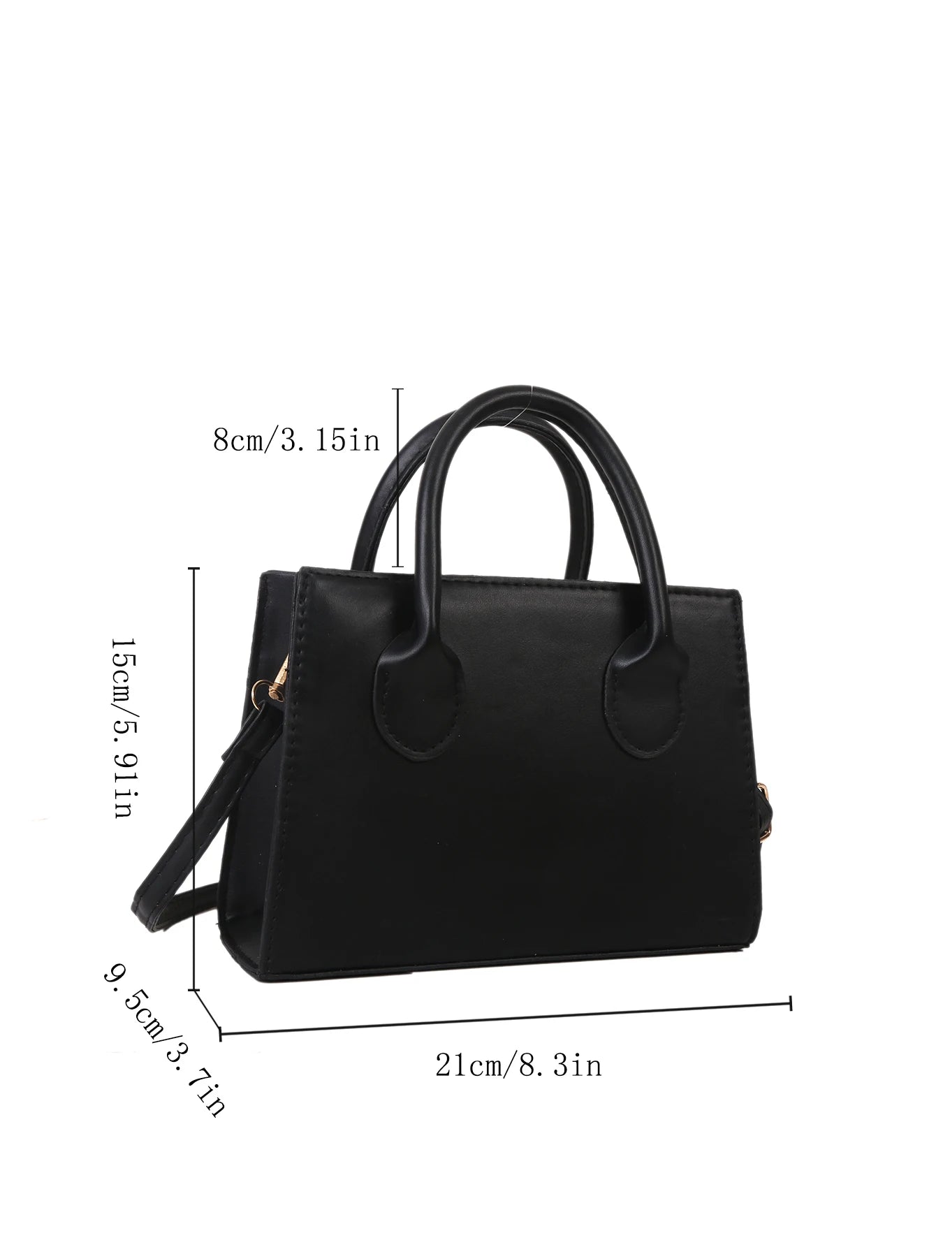 PU Leather Crossbody Bag For Women Large Capacity Tote - Smarsty