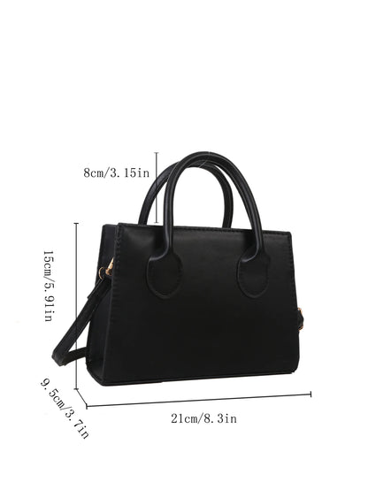 PU Leather Crossbody Bag For Women Large Capacity Tote - Smarsty