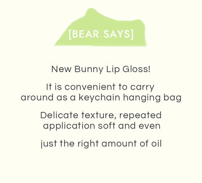 Gege Bear Rabbit Matte Velvet Lip Glaze Long Lasting Moisture - Smarsty