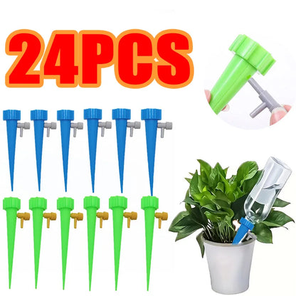 Automatic Garden Watering System with Adjustable Drippers - Smarsty
