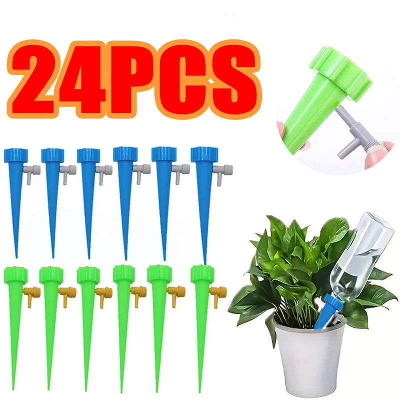 Automatic Garden Watering System with Adjustable Drippers - Smarsty