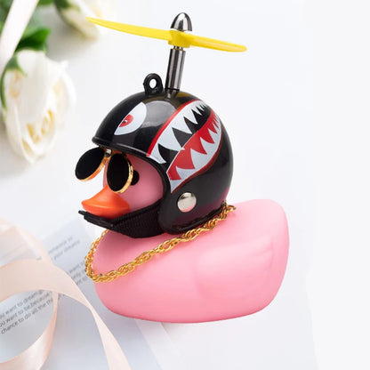 Cute Yellow Duck Helmet Car Decoration for Wind Break - Smarsty