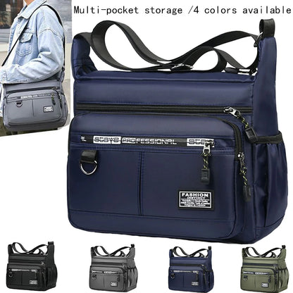 Waterproof Crossbody Bag For Travel And Work Anti Theft - Smarsty