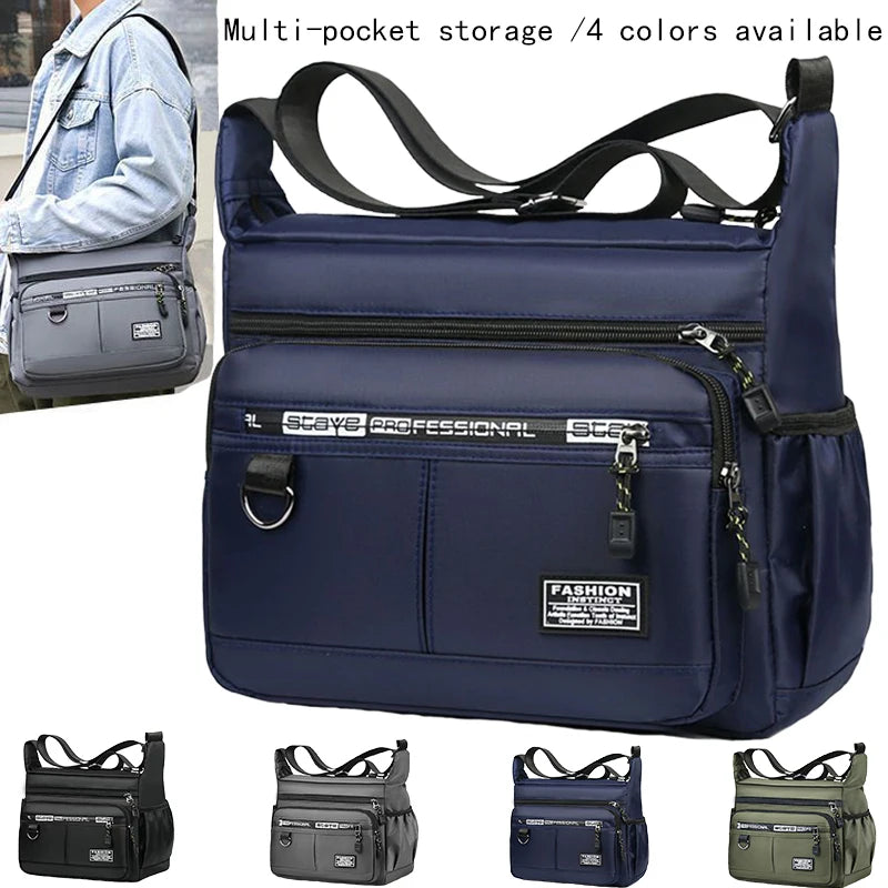 Waterproof Crossbody Bag For Travel And Work Anti Theft - Smarsty