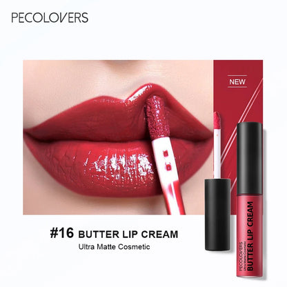 Waterproof Liquid Lipstick Set with Vitamin E Benefits - Smarsty