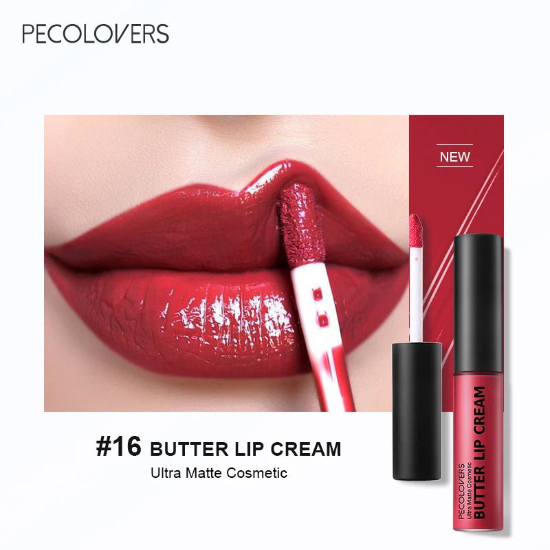 Waterproof Liquid Lipstick Set with Vitamin E Benefits - Smarsty