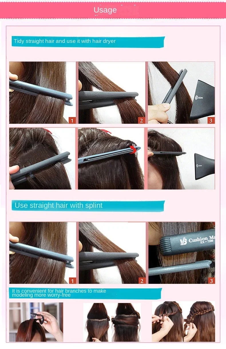 Hair Straightening Salon Comb for Smoother Styling - Smarsty
