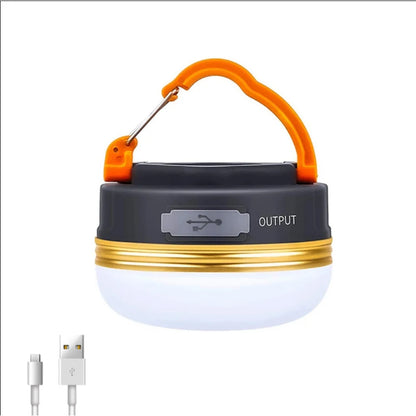 10W High Power Camping Lantern Tents Lamp 1200mah USB Rechargeable Portable Camping Lights Outdoor Hiking Night Hanging Lamp