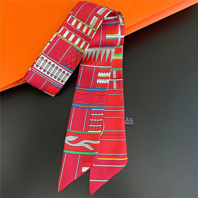 Silk Summer Scarf for Women Lightweight Neckwear - Smarsty