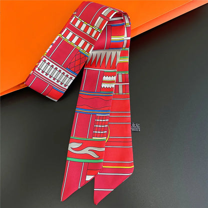 Silk Summer Scarf for Women Lightweight Neckwear - Smarsty