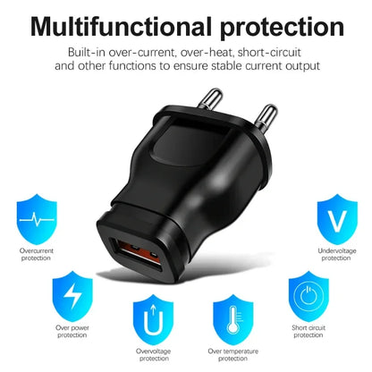 Compact Universal USB Wall Charger 5V 1A Power Adapter - Smarsty