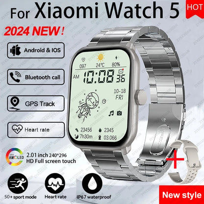 Xiaomi Watch 5 Global Version with HD AMOLED Screen - Smarsty