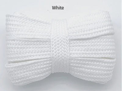 2cm Wider Flat Shoelaces New Casual Sneakers Laces for Shoes Fashion Rope Shoelace 100/120/140/160CM Shoes Accessories 1Pair - Smarsty
